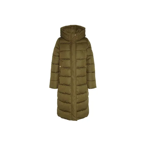 BARBOUR FW24 Пуховик Женский Оливково-зеленый