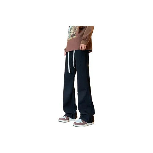 BLACK AT Унисекс Джинсы