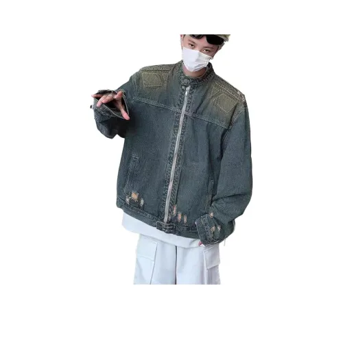 SOCKKEY Синий Унисекс Джинсовые куртки