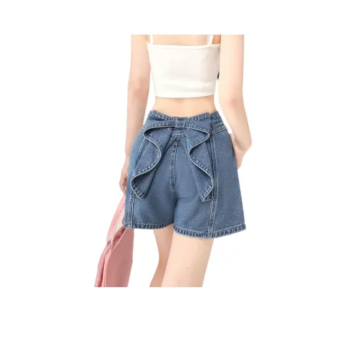 ZIRANSE Синие Женские Джинсовые Шорты