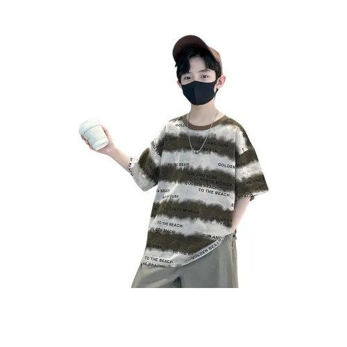 TONGGENI Школьный возраст Рубашка T