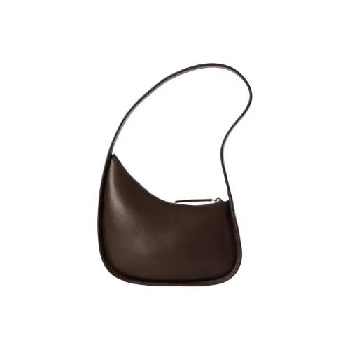 THE ROW Lambskin Shoulder Bag Women's Brown