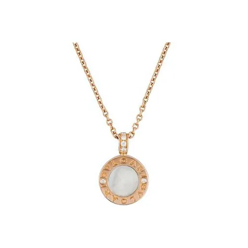 BVLGARI Series Жемчужная раковина Ожерелья Унисекс
