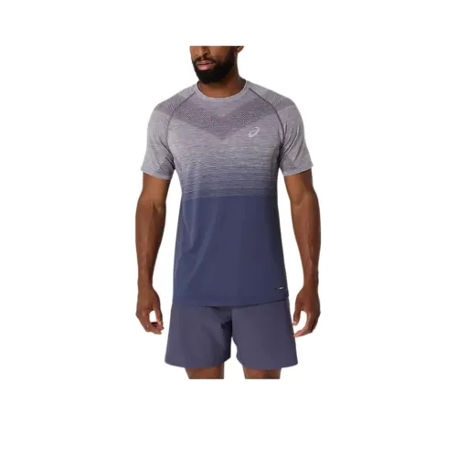 Asics T-Shirt Мужской Lavender Gray