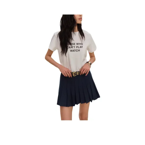 Reformation Белые Женские Футболки