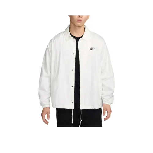 nike Куртки и Пальто Мужской Белый