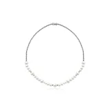 Ожерелье с жемчугом, длина 55 см