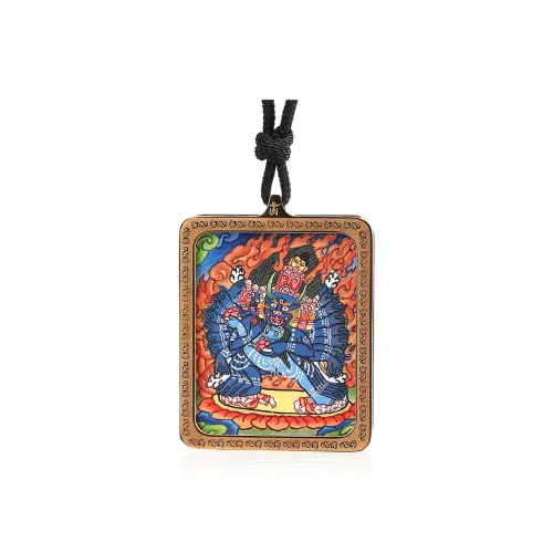 Murmur King Kong Tank Новый китайский стиль Китайская модная тенденция Ожерелье Унисекс