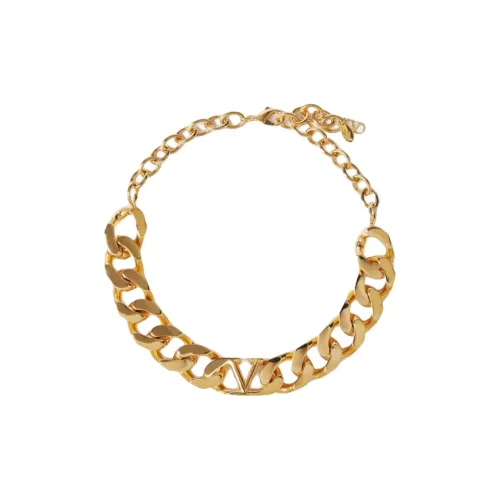 Valentino Металлические ожерелья Мужской Золотой