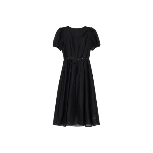 Shuhao Bai Короткий рукав Платье Женское