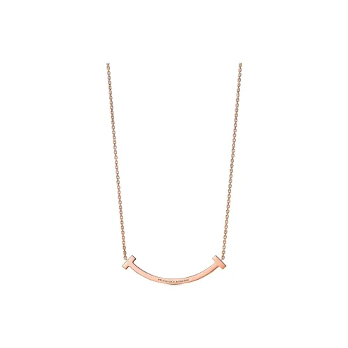 TIFFANY CO. T 18К Розовое золото Ожерелье Женское Розовое золото