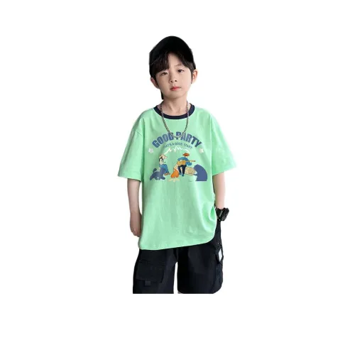 MIIOW T-рубашка Зеленое яблоко Зеленый Гитарист Детский