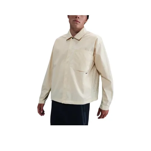 nike Куртки и Пальто Мужской Светлый Хаки