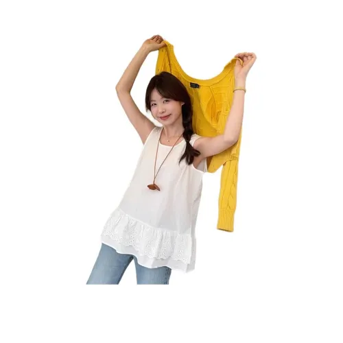 Aimilian Белые Женские Майки