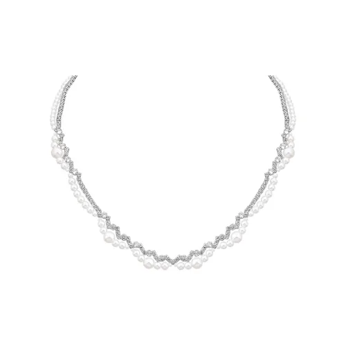 KING OF BLING Сплав Искусственная жемчужина Ожерелья Женские