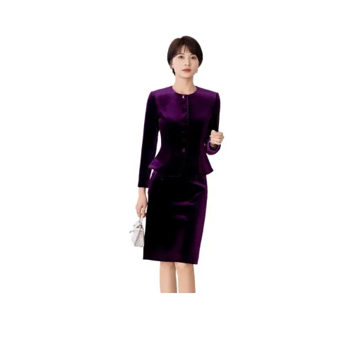 ONE SHALLOW Комплект с юбкой Женские Фиолетовый