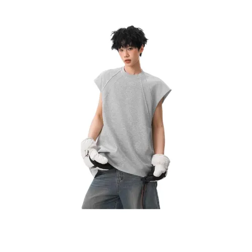 City Hipster Топ без рукавов Унисекс Light Серый