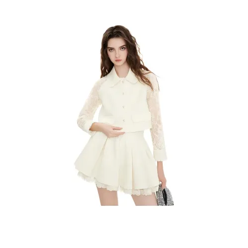 JORYAweekend Куртки и Пальто Женские Экрю