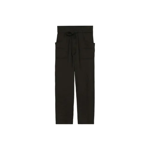 ISABEL MARANT Черные Женские Повседневные Брюки