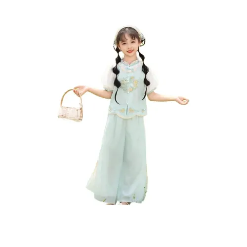 La Cergo Ханьфу Цвет изображения Комплекты Одежда Детская
