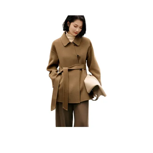 XWI Верблюжий Женское Пальто