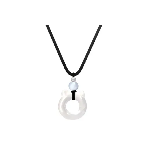 Migu Цветное стекло Ожерелья Унисекс