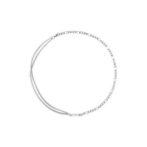 Растворение Титановая сталь Ожерелья Унисекс