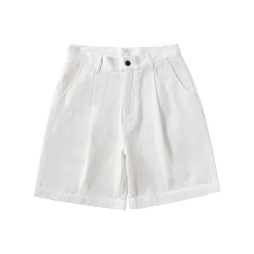 EXPM Сливочные Мужские Повседневные Шорты