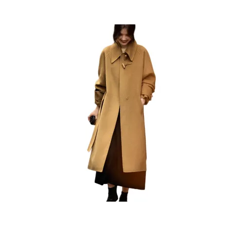 XWI Верблюжий Женское Пальто