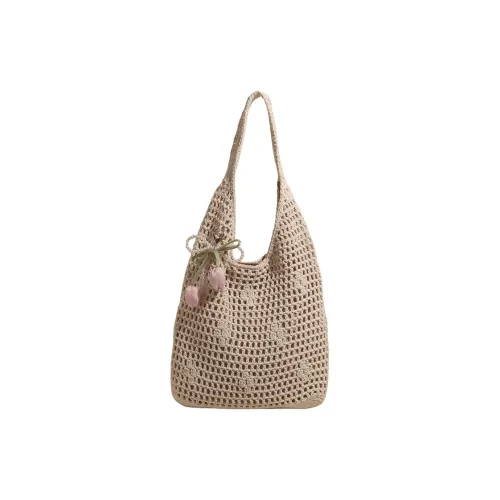 YIN.SIMON Сумка через плечо из соломенной ткани стандартная многоцветная