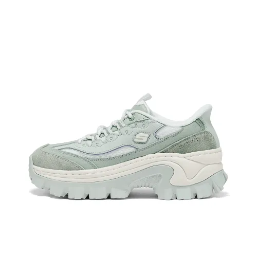 Skechers Повседневный Низкий Топ Зеленый Женский