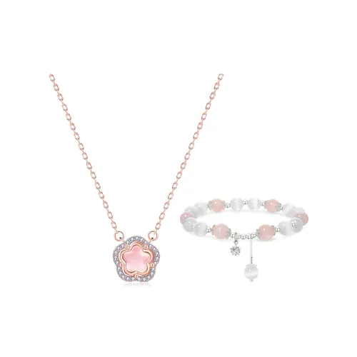 MISS TOOYA Стекло Кошачий глаз Ожерелья Женские