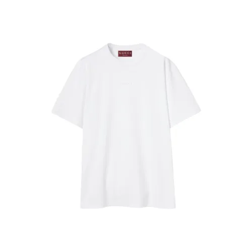 GUCCI FW25 Рукав с оборванным плечом T-рубашка Женская