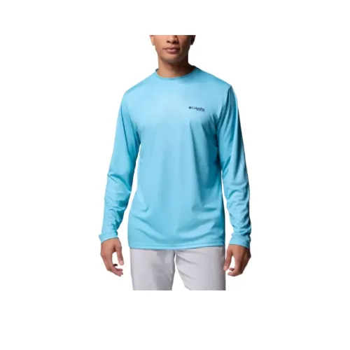 Columbia Terminal Tackle PFG Fish Flag T-Shirt Мужская Синие