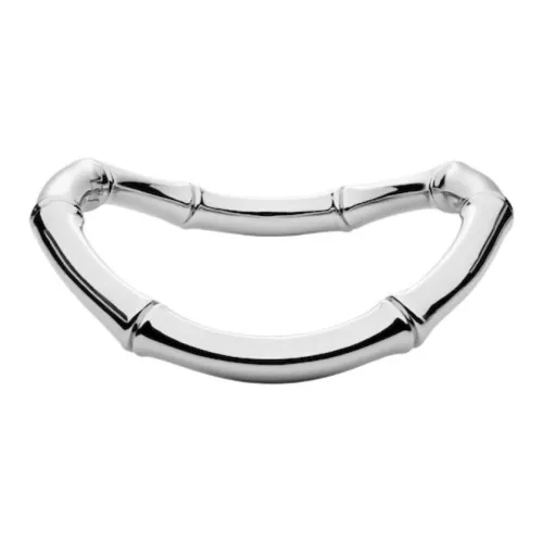 GUCCI Металл Алюминий Ожерелья Унисекс Серебряный