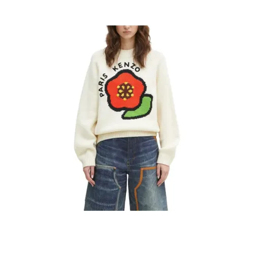 KENZO Бежевые Женские Свитеры