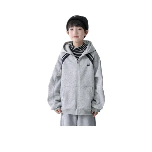 The panda is round Модный С капюшоном Пэчворк Повседневный Свободный крой С флисовой подкладкой Детский