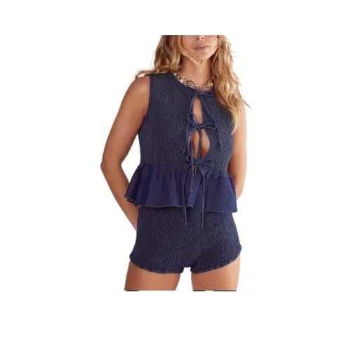 NASTY GAL Индиго Женские Джинсовые Шорты