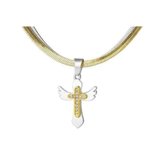 PUENTE Титановые стальные ожерелья мужские