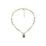 Яркое ожерелье с совой