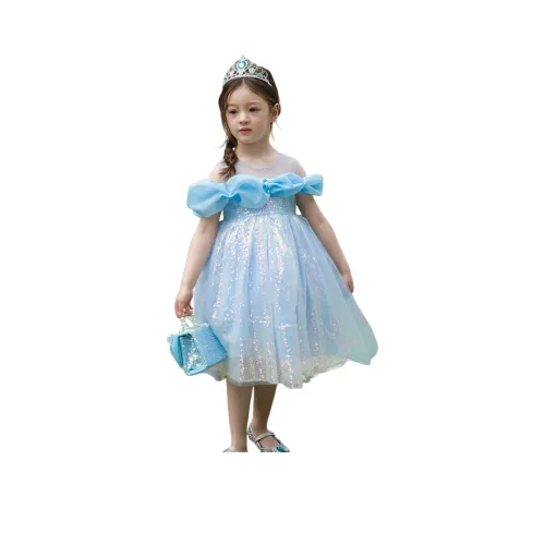 Lanza Платье Летнее Синее Дети Возраст 3-7 лет