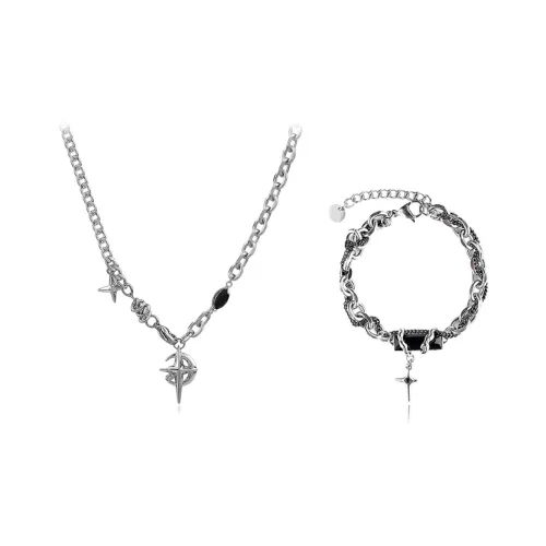 YOASOBI Титановые стальные ожерелья унисекс