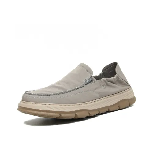 SENJIALUO Поддержка Устойчивый к истиранию Легкий And Дышащий Низкий Топ Casual Мужской Серый