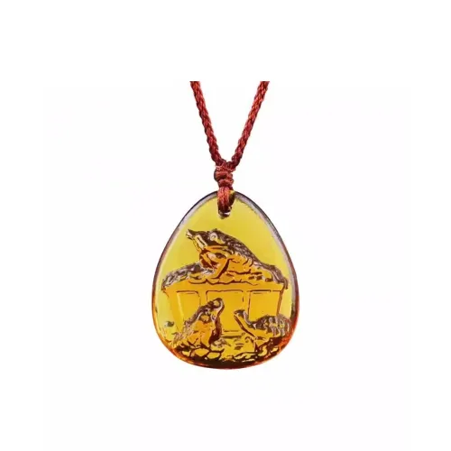 MEIZHIWEN Цветное стекло Ожерелья Унисекс