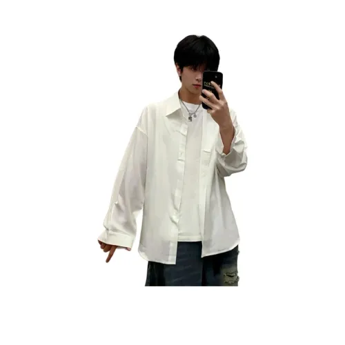 DANJUE Премиум Повседневная Дышащая Рубашка Куртка Унисекс