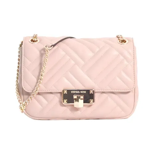 MICHAEL KORS Peyton Кожа Сумка через плечо Женская Светло-розовая