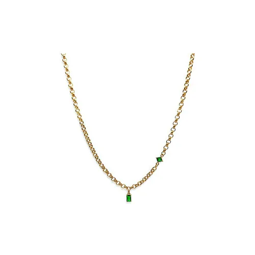 PUENTE Титановые стальные ожерелья мужские золотые