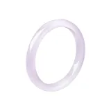 Теплый фиолетовый браслет с кошачьим глазом