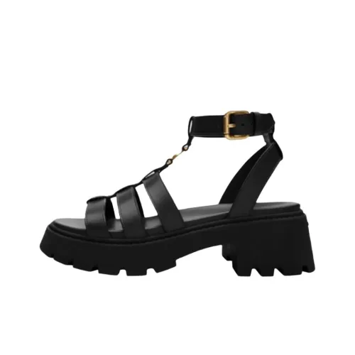 COACH Римские сандалии 6,5 см Женские Черные