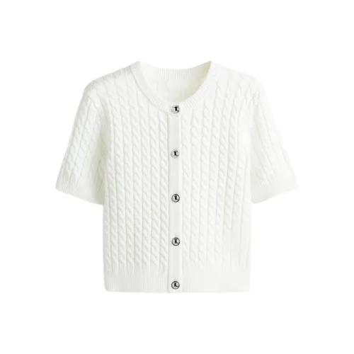 H&M Белый Женский Трикотаж